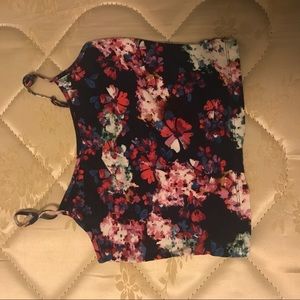 Flower Crop top